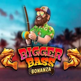 Bigger Bass Bonanza online game logo by Pragmatic Play on millionerscasino.de