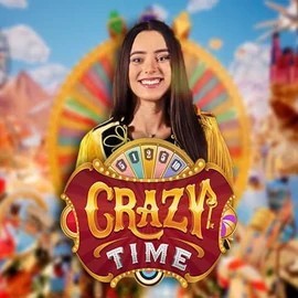 Crazy Time logo by Evolution Millioner Casino
