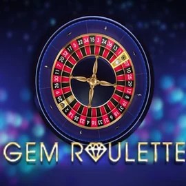 Gem Roulette slot logo by iSoftBet at Millioner Casino