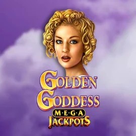 Golden Goddess Megajackpots online game logo by IGT on millionerscasino.de