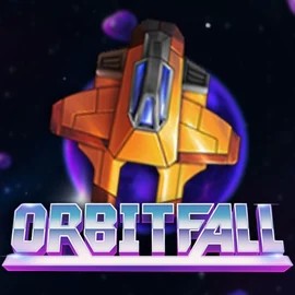 Slots logo of Orbitfall from ELK Studios at Millioner Casino