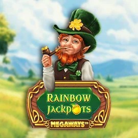 Rainbow Jackpots Megaways logo – Jackpots by Red Tiger Gaming at Millioner Casino