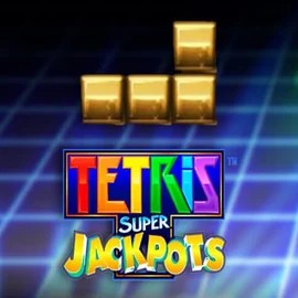 Tetris Super Jackpots logo by WMS at Millioner Casino